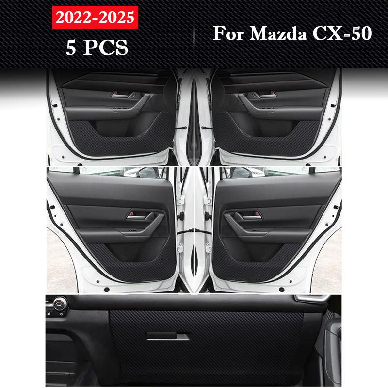 For Mazda CX-50 CX50 2026-2026 Car Door Anti Kick Pad Glove Box Protection Stickers Interior Accessories Scratch Resistant Film