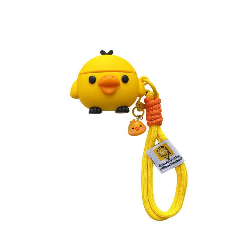 Applicable AirPods 1 Generation Bluetooth Headset Cover Nostril Chicken Apple Pro1/1 Generation Cartoon Silicone Anti-drop Protective Case