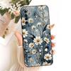 For Huawei P Smart 2021 Case PPA-LX1 PPA-LX2 Luxury Flower Painted Soft Silicone Cover For Huawei Y7a PPA-LX3 Enjoy 20 SE Fundas