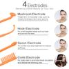 4pcs High Frequency Facial skin care wand device Acne Treatment Tool HF Hair Care Device Professional Kit with gift Box