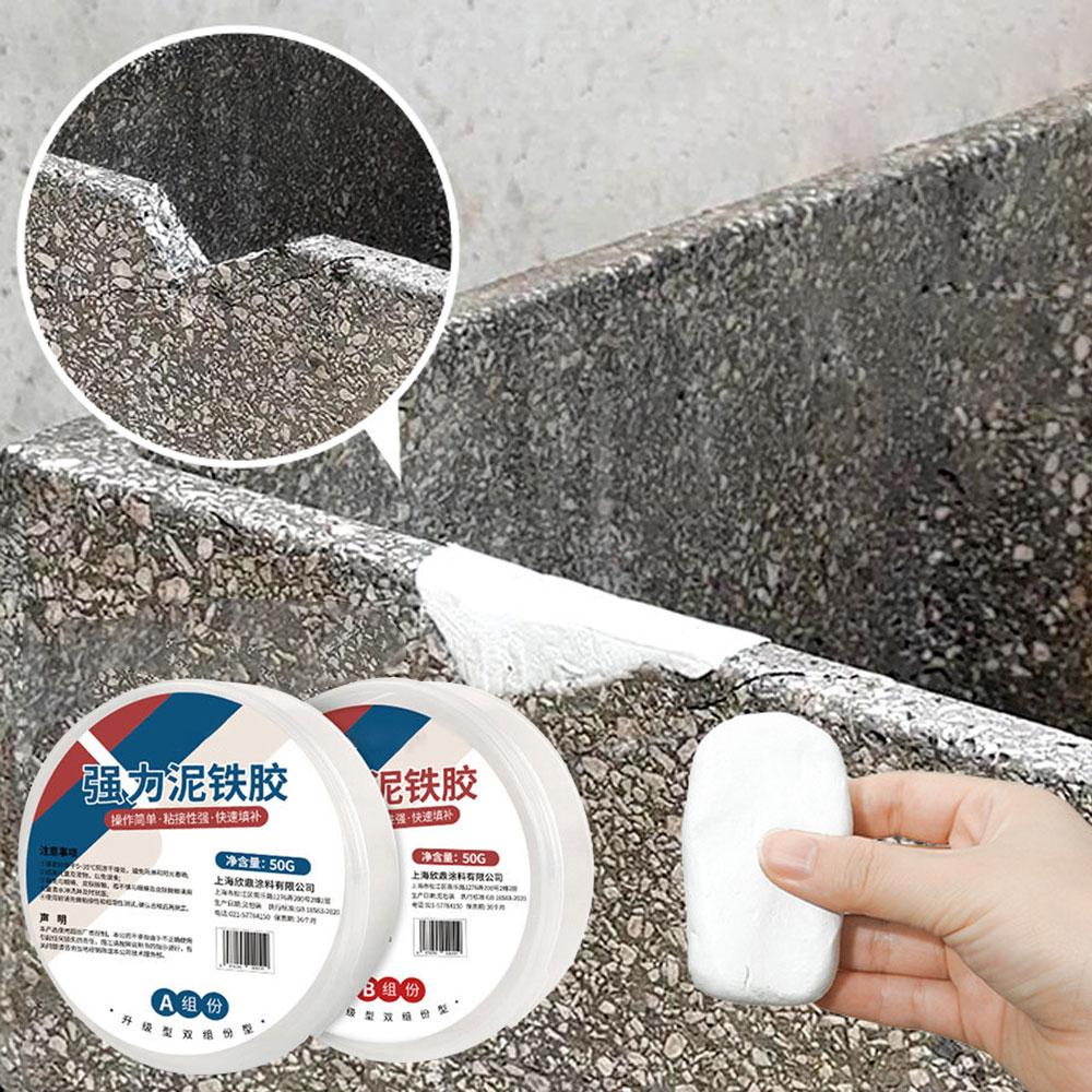 Heavy-Duty Iron Mud Adhesive for Repairs,Plastic Steel Repair Adhesive