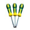 This dual-head screwdriver, with a cross and a straight head in one, is hard, durable and not prone to wear