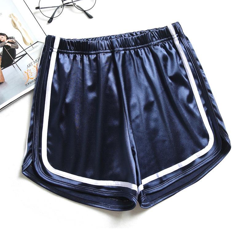 Shorts Dam Sommar Dam Ny Stil Europa och USA Mode Allt Smidigt Elastiskt Rörelse