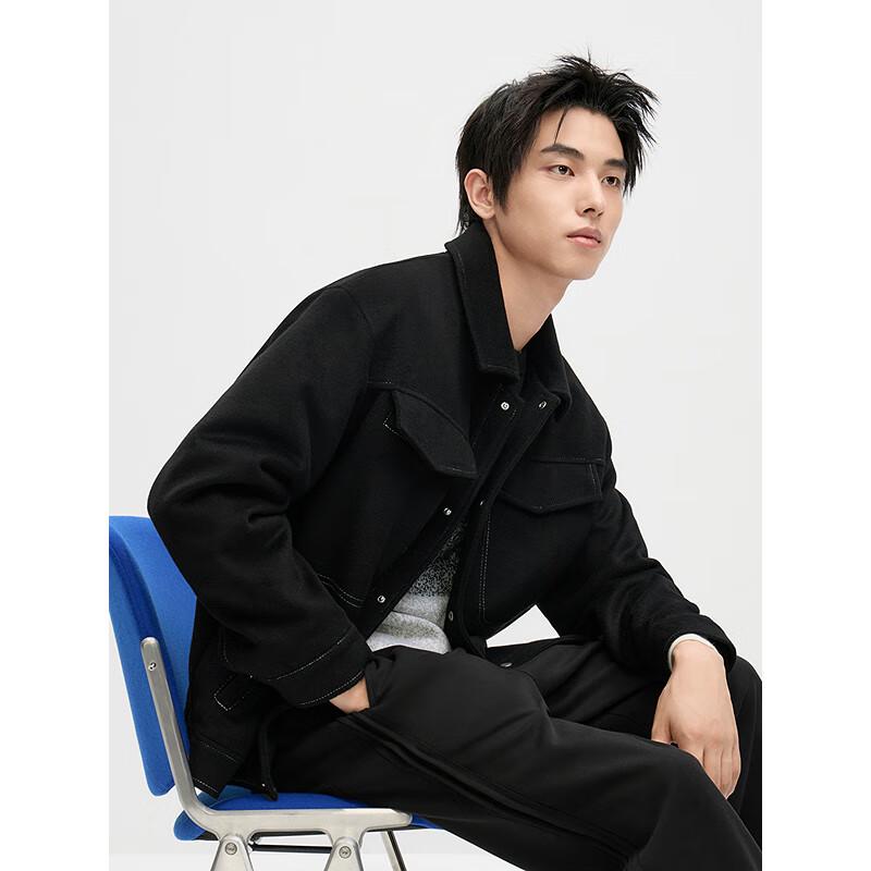 GXG Men's 2024 Autumn/Winter Wool Coat