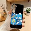 C-Cute and fun S-Smurfs Phone Case For Samsung Galaxy A71,A70,A52,A51,A40,A30 Transparent Cover