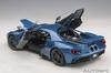 AUTOart Scale Ford GT 2017 Metallic Blue Finished Product 1/18