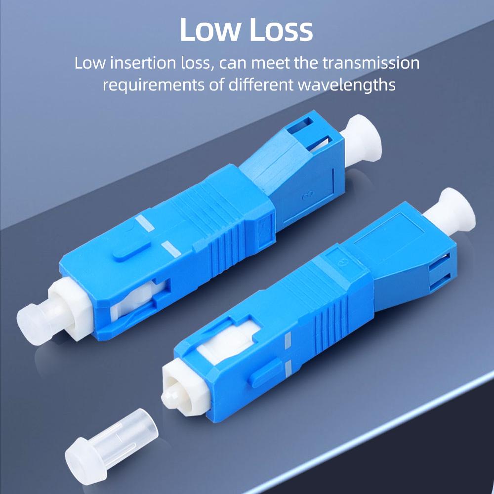 Visual Fault Locator   Adapter   Optic Connector SC Male To LC Female Optical   Adapter Stable Performance Low Loss
