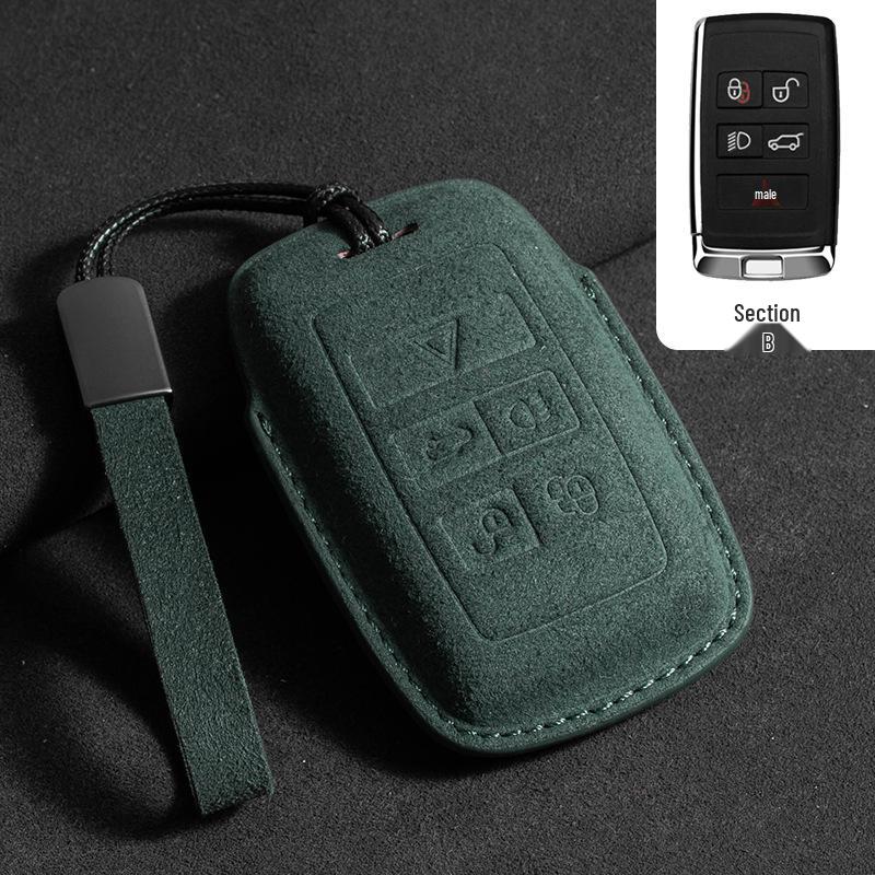 Luxury Land Rover & Jaguar Key Cover for Range Rover, Velar, Evoque, Discovery, Defender - Premium Car Key Shell