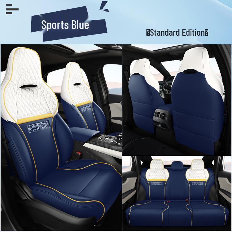 BYD Qin Plus EV/DMI Full Wrap Leather Seat Covers – All-Season, 5-Seat Set