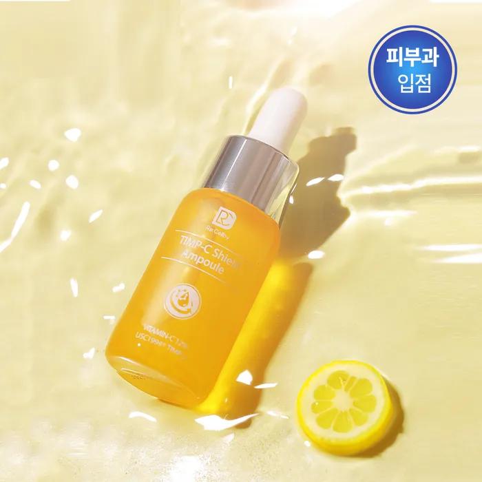 Timp-C Shield Pure Vitamin C Radiance Toning Whitening Wrinkle Improvement 15ml Ampoule (3ea)