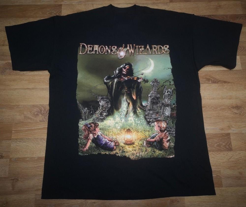 Demons & Wizards T-Shirt Unisex Tee All Size S to 5XL US479 Unisex T-Shirt XXXL