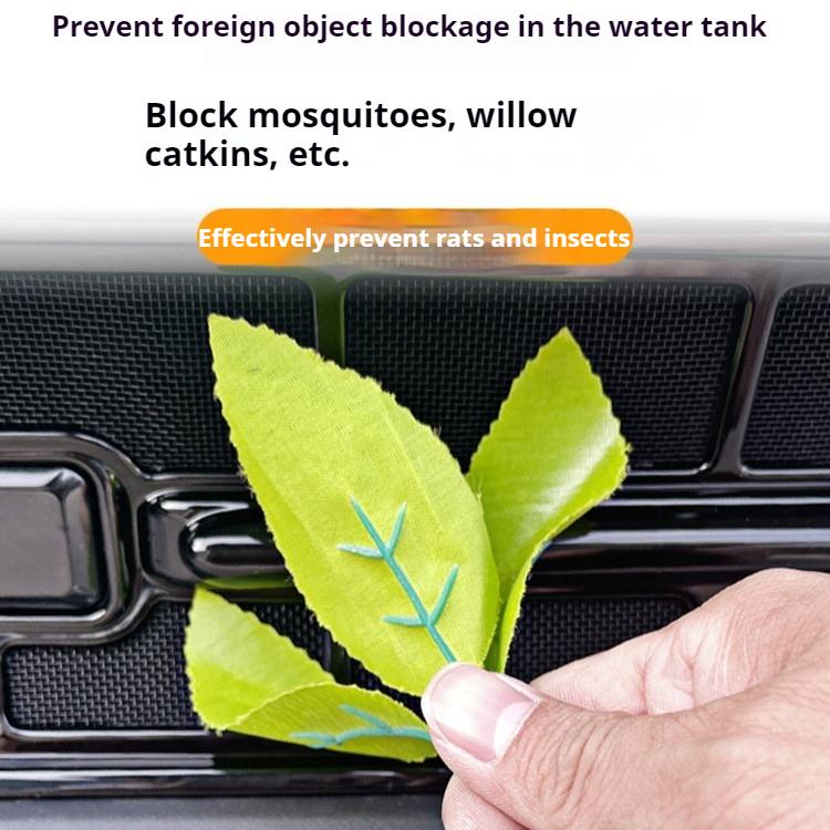 Pentru modele de mașini Geely EX2 2025 2026 Grilă Frontală Anti-Insecte Plasă Protectoare Radiator Plasă Anti-Praf Plasă Anti-Țânțari