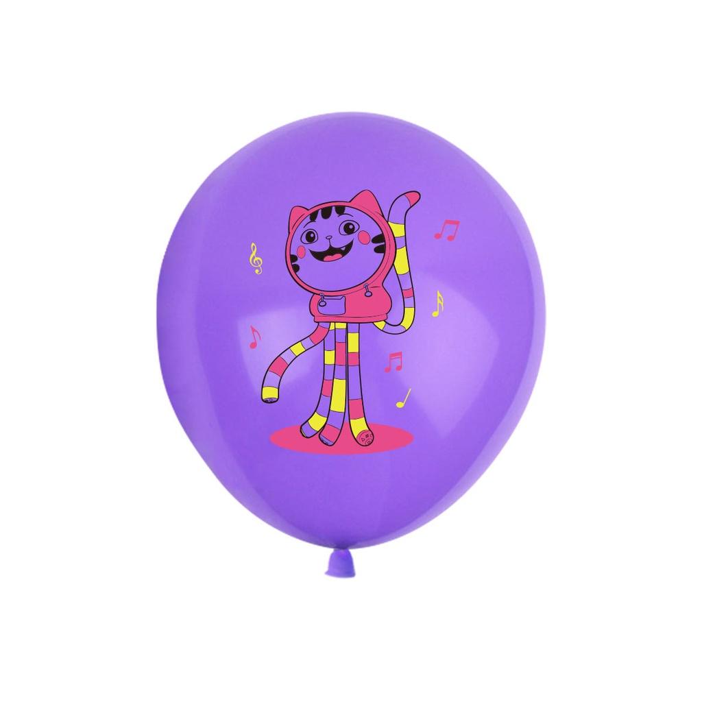 Balony na imprezę tematyczną Gabby Dollhouse 12-calowe balony lateksowe w różnych kolorach z nadrukiem logo