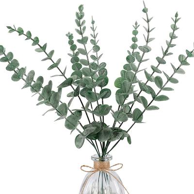 20/40Pcs Artificial Plants Eucalyptu Leave Hot Sale Festival Home Room Wedding Garden Decoration Wall Wreaths Diy Gift Scrapbook