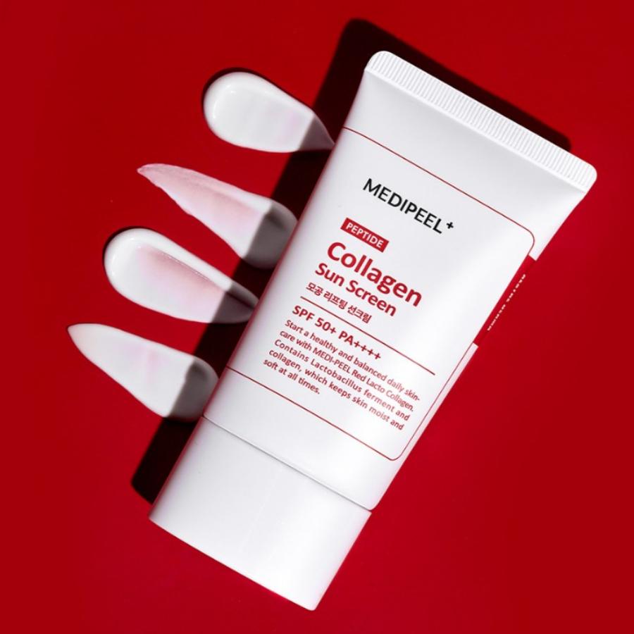 MEDIPEEL Red Lacto Collagen Pore Lifting Sun Screen 50g (SPF50+ PA++++)