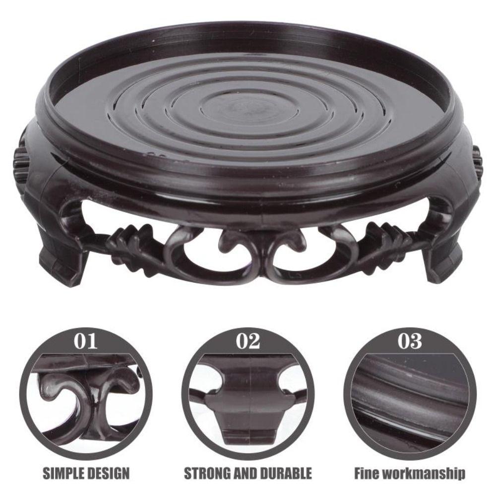 Round Flowerpot Base Thickened Flowerpot Mat Creative Flowerpot Tray Patio