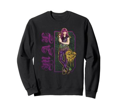 Disney Descendants 2 Mal Paint Drip Poster Sweatshirt