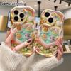 Phone Case: 2D Flat Design Suitable for iPhone 18 17 16 15 14 13 Pro Protective Case, Cute Animal Party, Perfect Christmas and Halloween Holiday Gift
