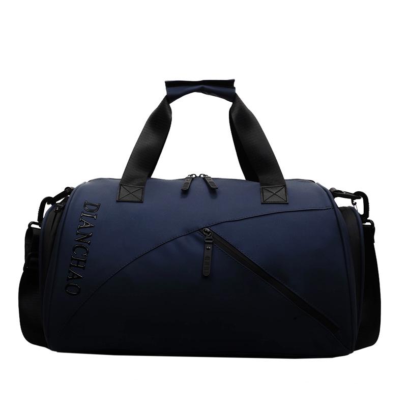 Spring New Short Distance Travel Bags Dry-wet Separation Large Capacity Unisex Sports Fitness Bag Simple Solid Color Breathable Portable Duffel Bags