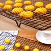 Non-stick Cooling Rack Baking Steel Bakery Tools for Cake Biscuit Cookie Baking Rack Tray Stainless Steel Cooling Grid Tools