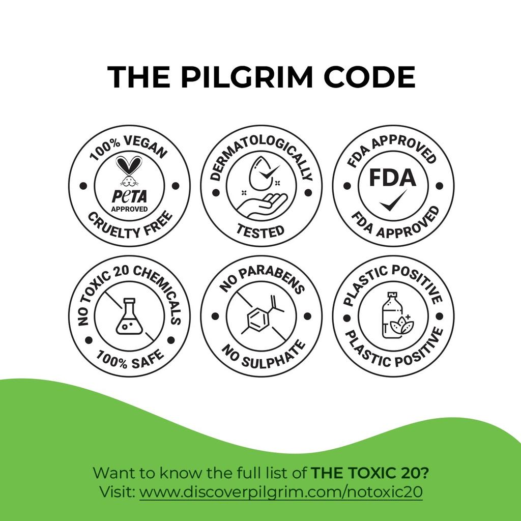 Pilgrim Tea Tree & 10% Niacinamide Serum with Zinc PCA for Acne Prone Skin, Blemish & Scar Reducing, 30 ml