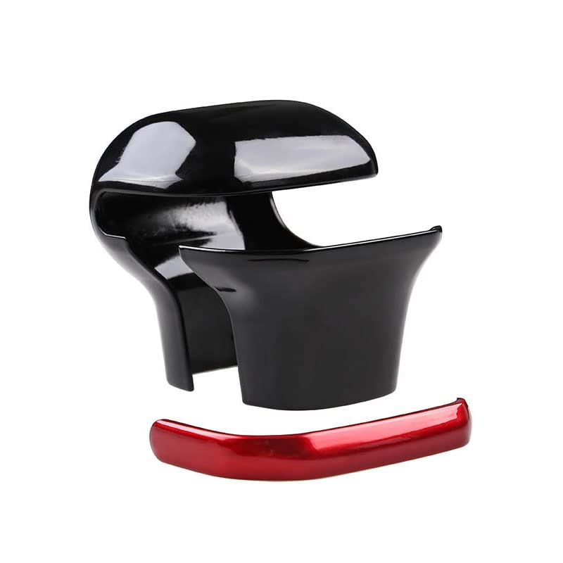 OKAYOHINN Shift Knob Covers and Shift Grip Covers for Toyota New 90 Series 2022 Interior Custom Easy ABS Set Black Voxy/Noah (January onwards), Parts,