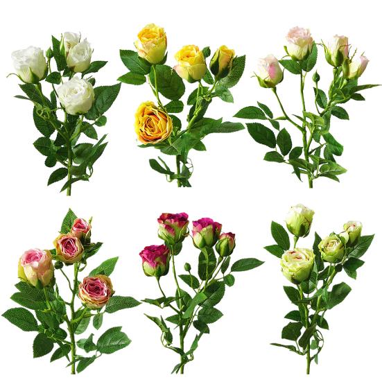1Pc Artificial Flower Rose Garden DIY Stage Party Wedding Holiday Craft Decor
