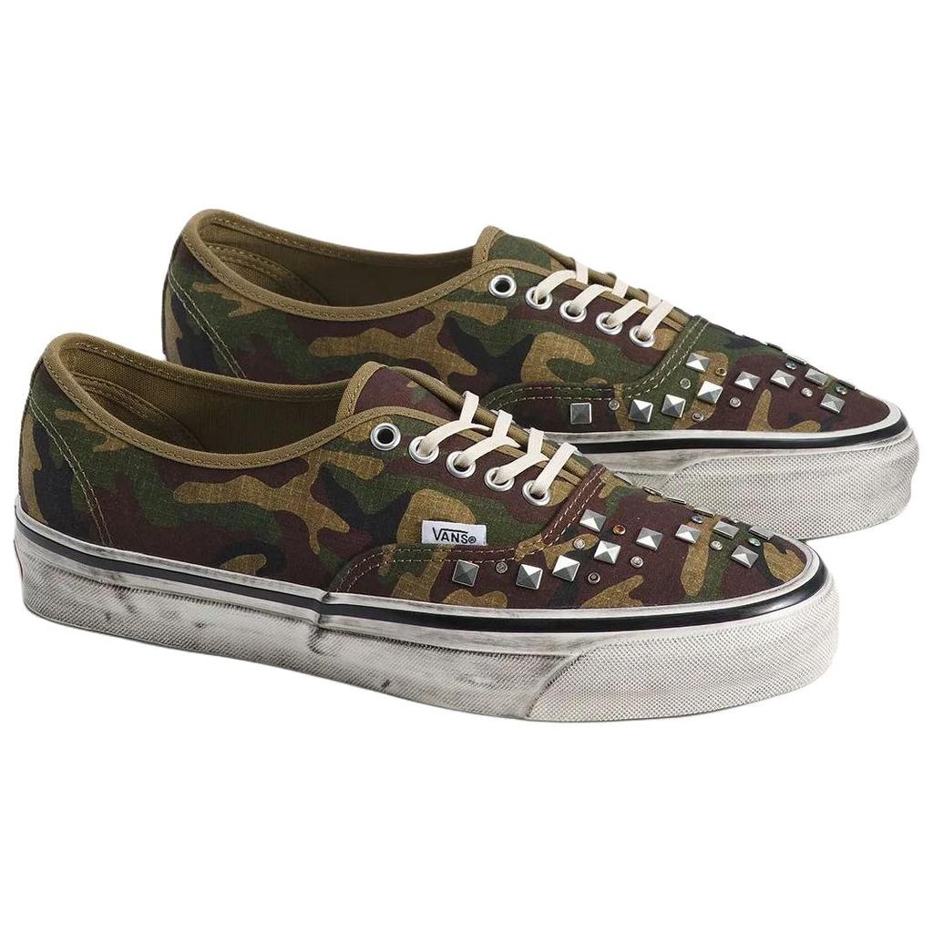 Vans Premium Authentic Woodland Camo Green Men Sneakers VN000D9NWVD