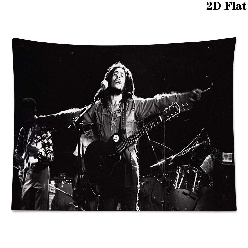 Bob Marley Wall Tapestry Aesthetic Wall Hanging Printed Fabric Blanket Decorative Tapestries for Bedroom Living Room Home Decor