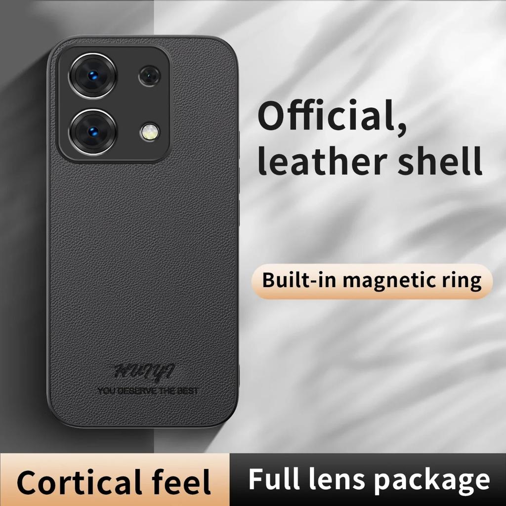 Case for Xiaomi Poco X6 X5 X3 Pro GT NFC X4 Poco F6 F5 Pro C65 F3 Poko M6 M3 M2 Pro 4G Leather Car Magnetic Holder Phone Cover