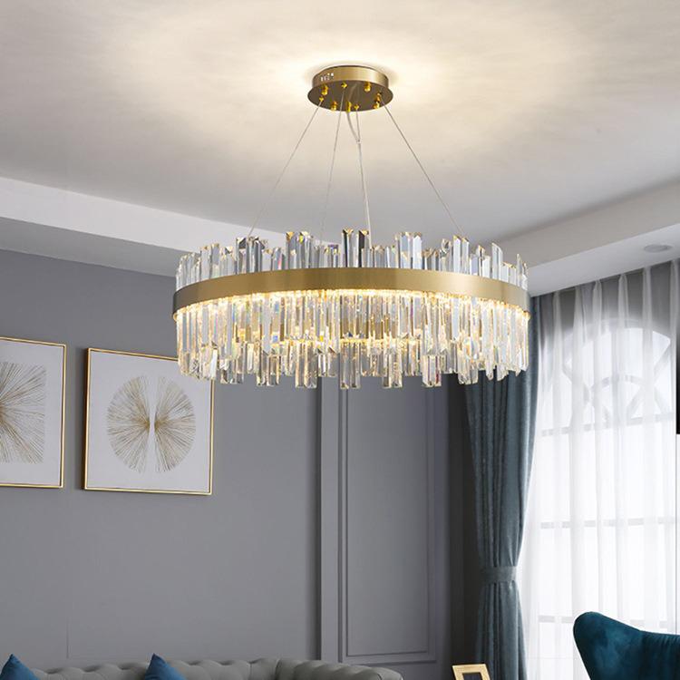 Lampadario di Cristallo Minimalista Nordico 2022 per Soggiorno, Camera da Letto, Sala da Pranzo