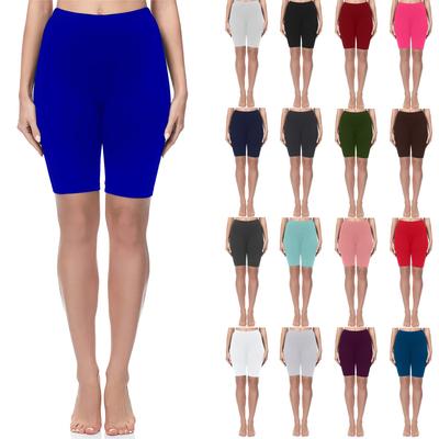 Women's Seamless Knitting High Waist Tight Fitting Hip Lift Shorts Yoga Pants