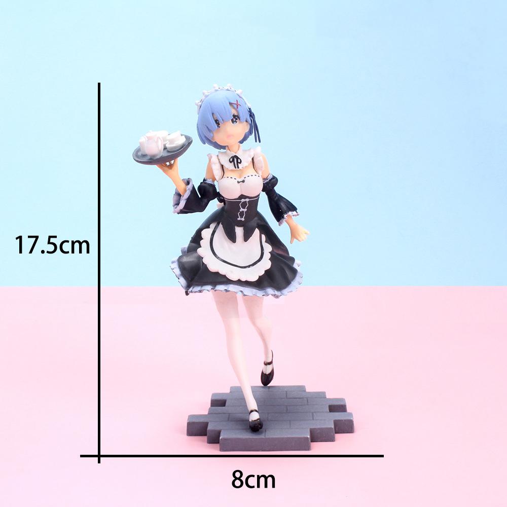 Hatsune Miku Anime Puppe Rosa Sakura Hatsune PVC Action Puppe Sonoko mit Kaninchen Halten Kuppel Mädchen Schönes Mädchen Modell Sammlung Spielzeug
