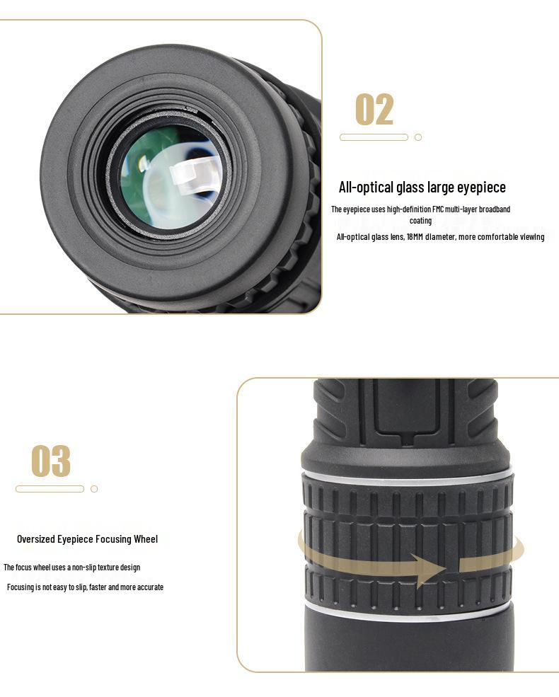 Portable HD 40X60 Monocular Telescope for Concerts