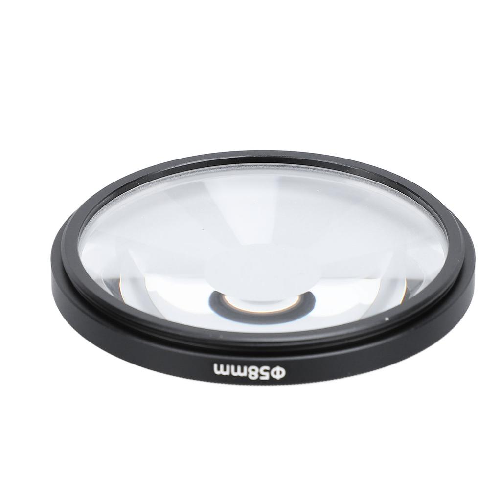 55mm Objektivfilter Wirbel Halo Effekte Optisches Glas Objektivfilter mit Filteradapterring für Porträt