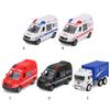 Miniature Educational Inertia Car Fire Truck Ambulance Vehicle Toy Realistic Friction Car Pull Back Vehicle