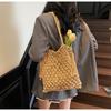 New Retro Hand-woven Bag Tassel Tote Fishing Net Pocket Summer Vacation Beach Hollow Women's Bag