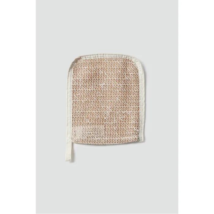 [JAJU/JAJU] Cotton Linen Gloves_Body Puff