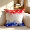 PAmerican Flag Style Cushion Cover Square Vintage Soft Sofa Cushion Cover Home Decor Protective Pillowcase
