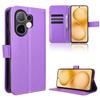 For Vivo V60 5G Leather Wallet Case with Strap Diamond Texture Phone Cover