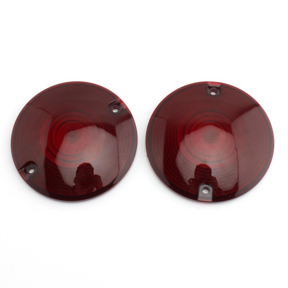 High Quality Directional Light Covers For Harley Motorcycle With Clear And Smoked Finish