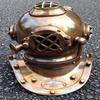 20.32 Cm Brass Diving Helmet Mark V Replica, Nautical Decor