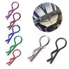 10-piece Stainless Steel Body Clips R-Pin for 1/10 1/8 Model Car Perfect Fits