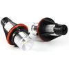 2 Stück 5W Weiße LED Angel Eyes Halo Ringlicht Lampenbirnen für BMW E39 E60 E53 E63 E66 Scheinwerfer