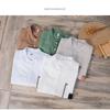 Summer Fashion Short Sleeve Shirts Daily Casual Men Tops Stitching Stand Collar Pullovers Shirt Youth Cotton Linen Breathable Men Clothing