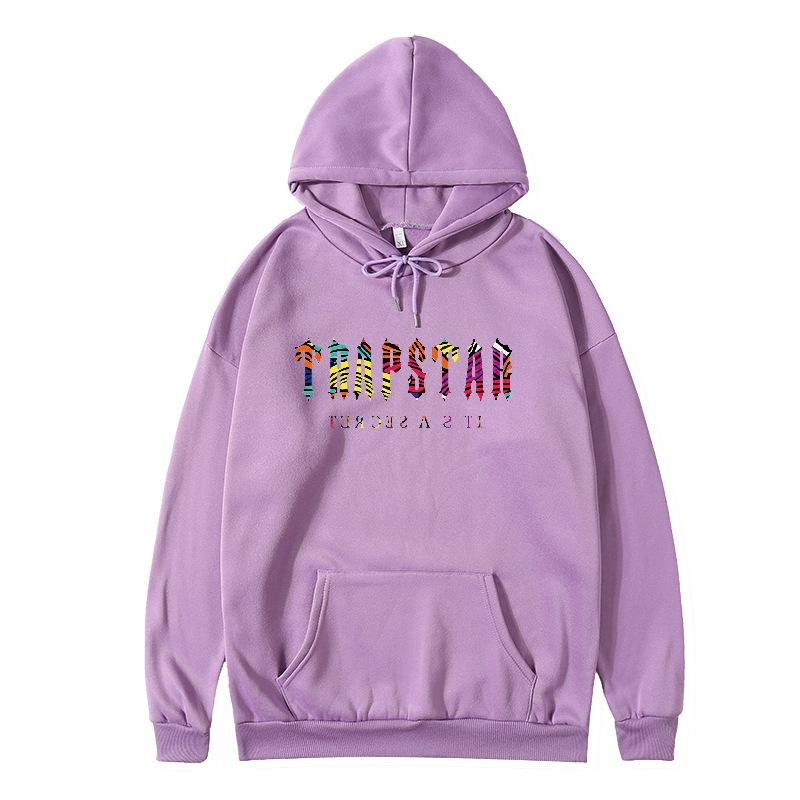 Sweater trendy brand printed hoodie autumn and winter sweater top