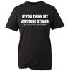Unisex Funny Slogan T Shirt Unisexs Novelty Attitude Joke Tee Black Unisex Present