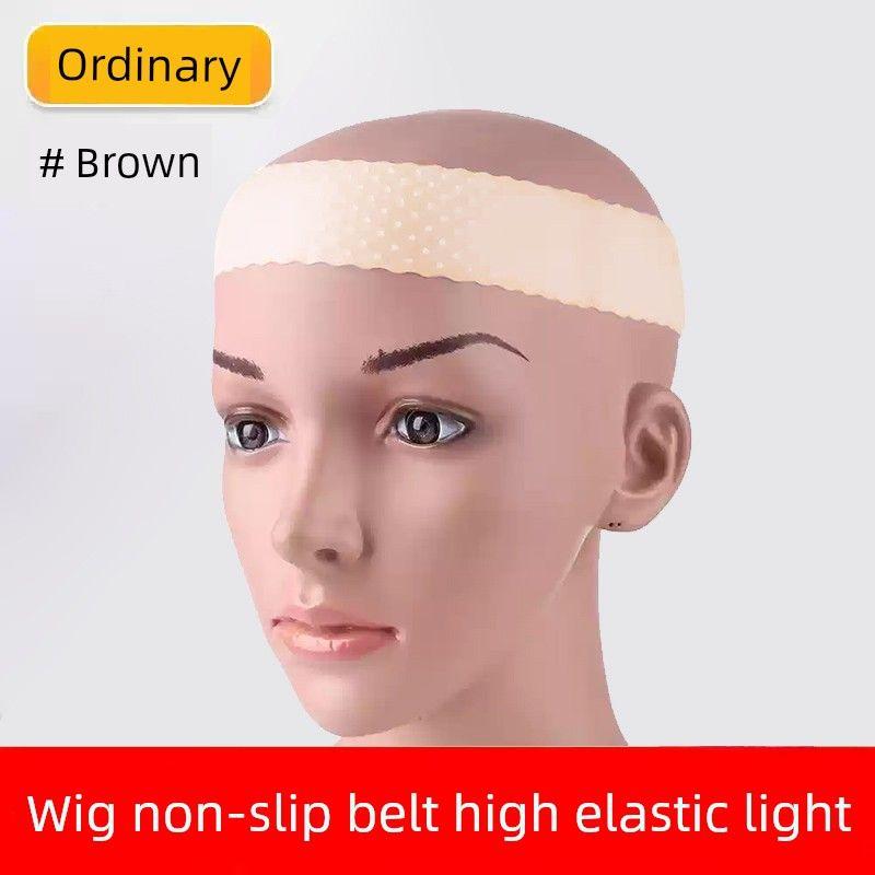 

Парик Нескользящая Лента Сетка для Волос Фиксирующий Гаджет Кос Анти-Падение Коиф Силиконовый Бандо Головной Убор Танцевальная Лента для Волос Anti-skid belt Brown