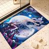 Genshin Impact Columbina Floor Mat Nordic Style Home Doormat Bathroom-Toilet Mats Bedroom Hotel Decor Mat