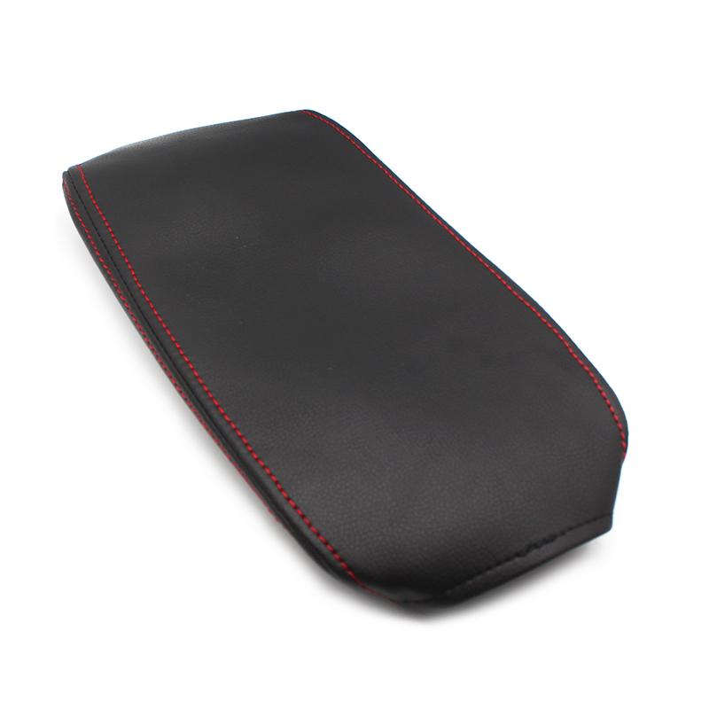 Car-styling Center Control Lid Armrest Box Microfiber Leather Trim Protective Cover For VW Golf 6 MK6 2010 2011 2012 2013